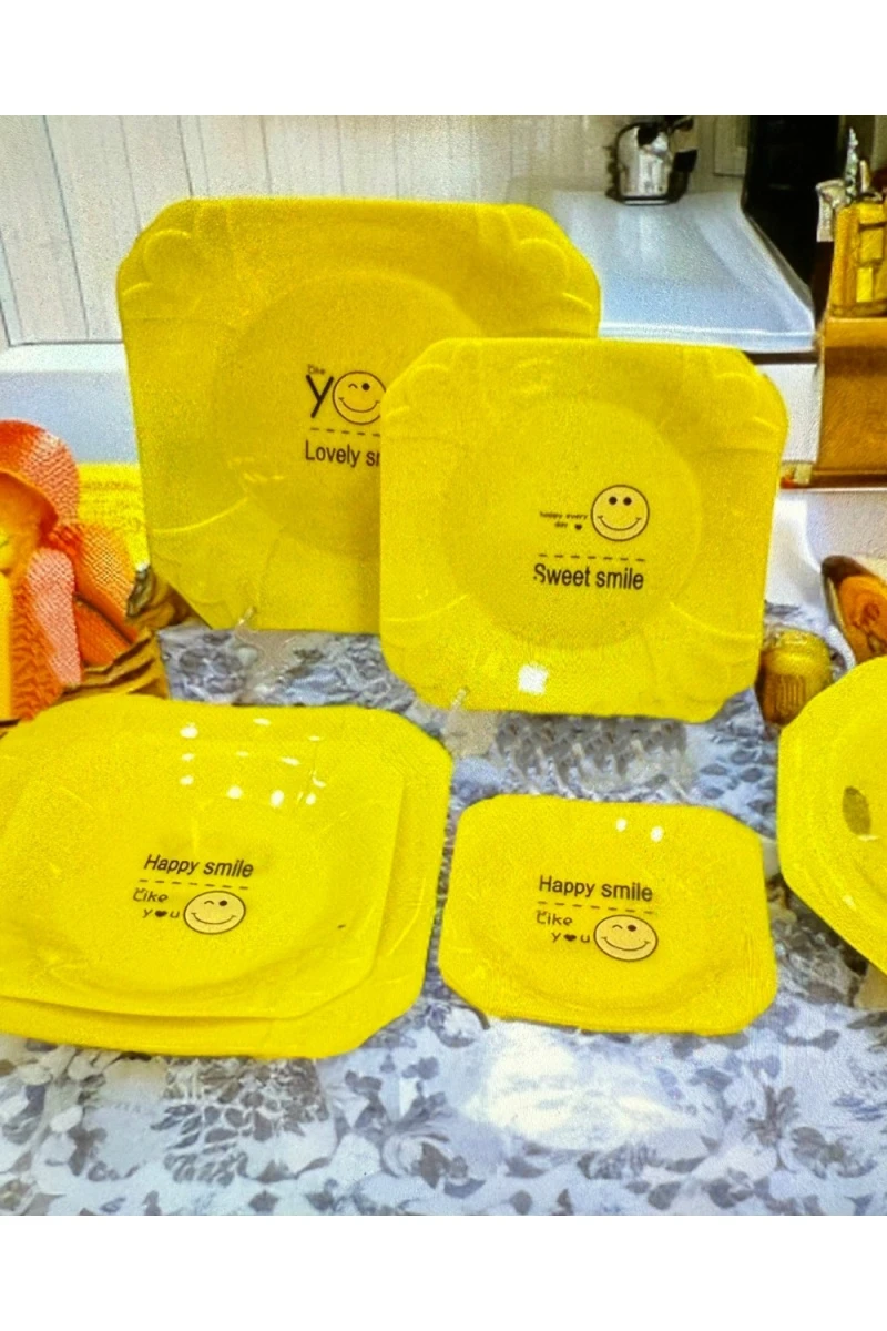 61325 Набор тарелок 6шт (ассорти)