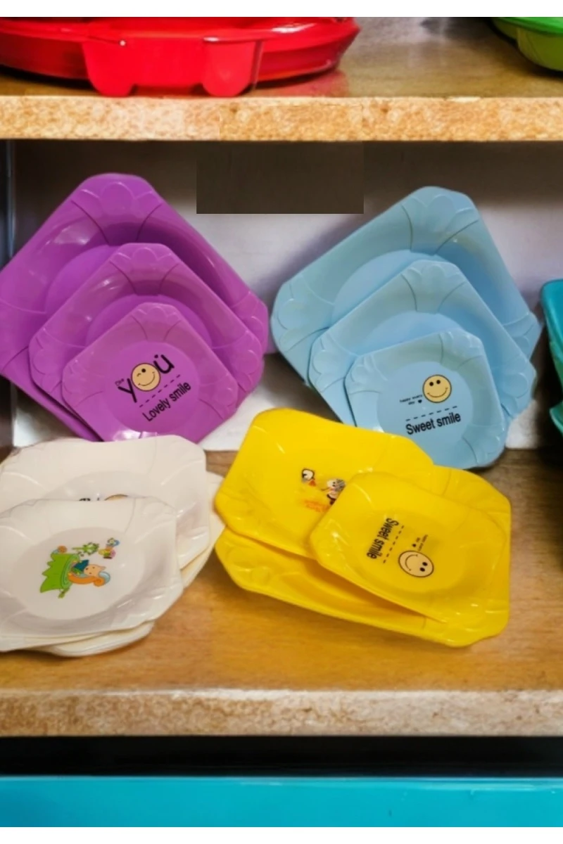 61325 Набор тарелок 6шт (ассорти)