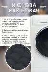 Подушка для мебели со спинкой матрас подушка для кресла, 85х42х5 см на резинке и с завязками (серый)