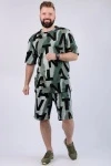 Костюм с шортами Харди (зеленый)