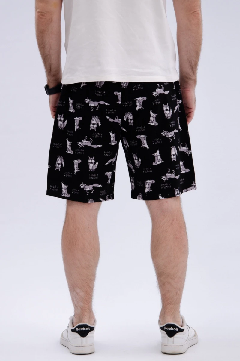 Шорты хлопковые (черный)