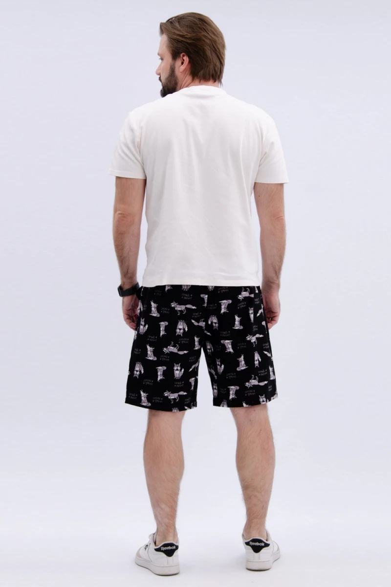 Шорты хлопковые (черный)