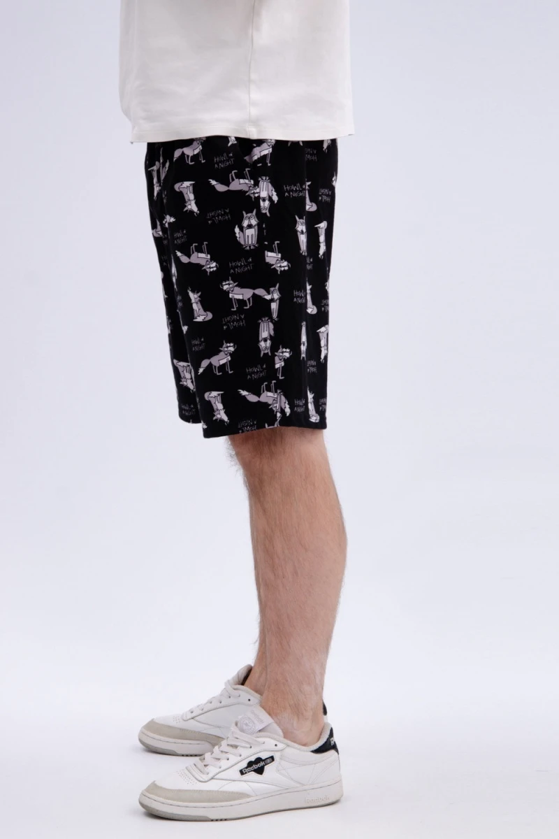 Шорты хлопковые (черный)