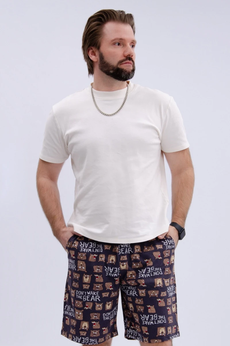 Шорты хлопковые (антрацит)