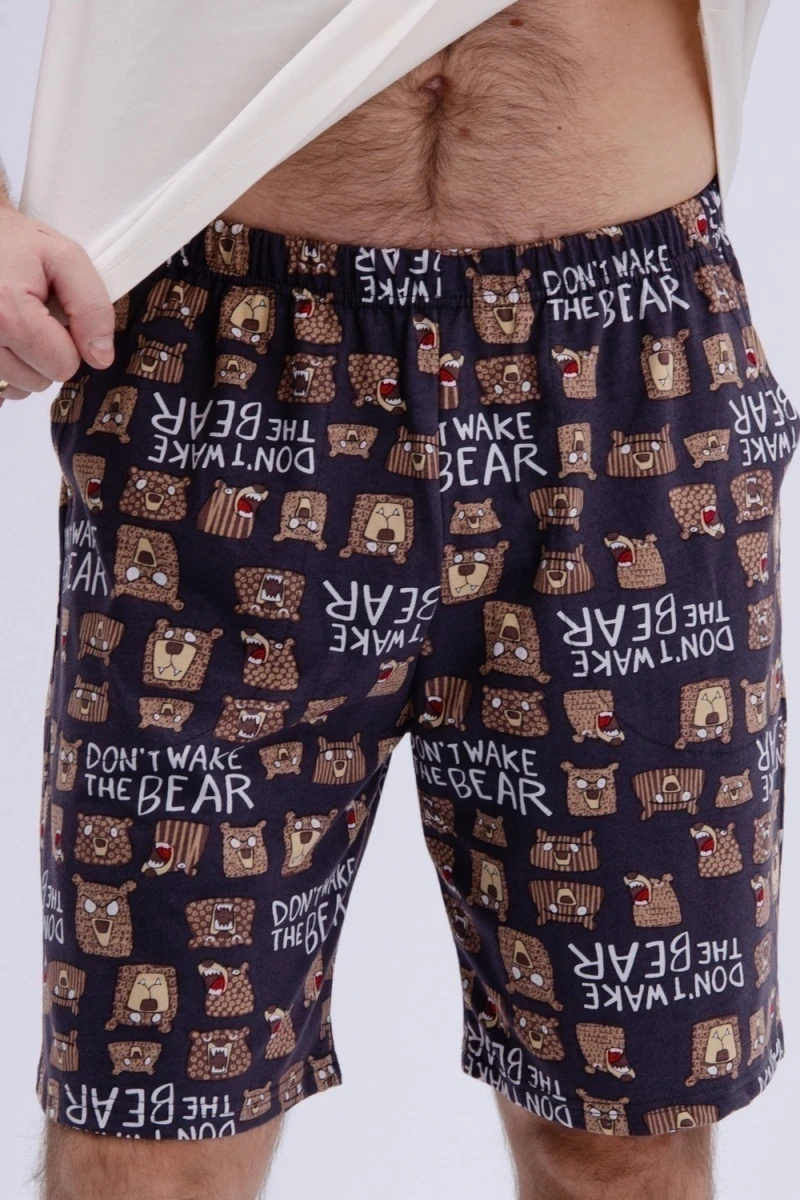 Шорты хлопковые (антрацит)