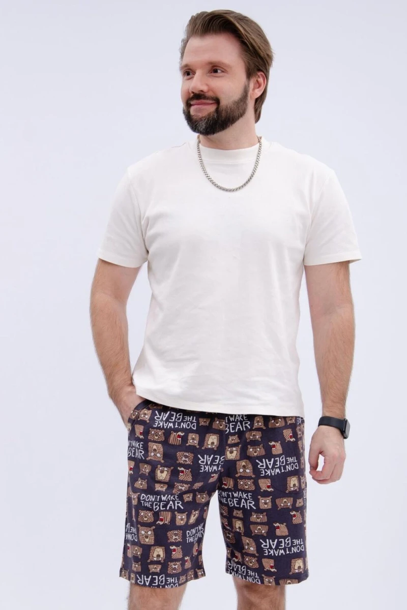 Шорты хлопковые (антрацит)