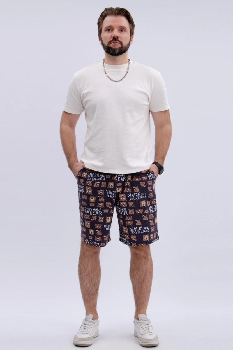 Шорты хлопковые (антрацит)