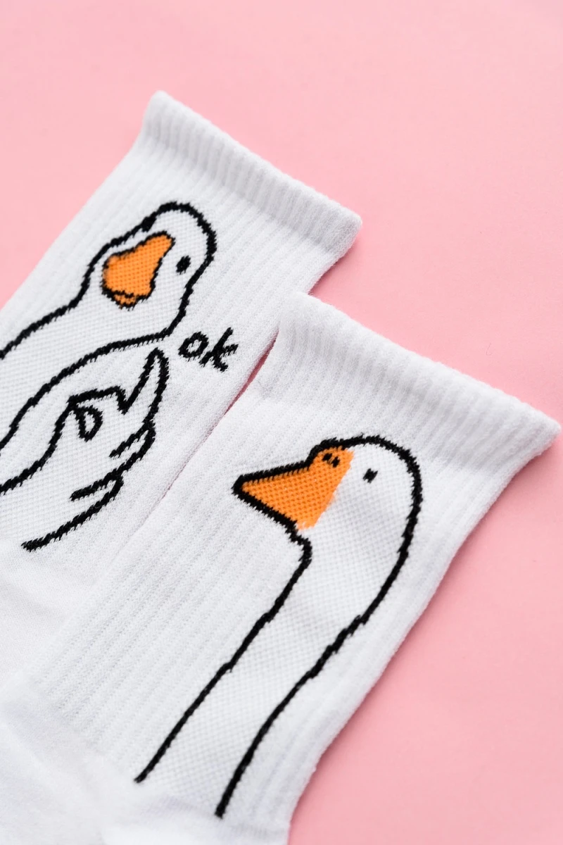 Носки стандарт ГусьОк (набор 2 пары) (белый)