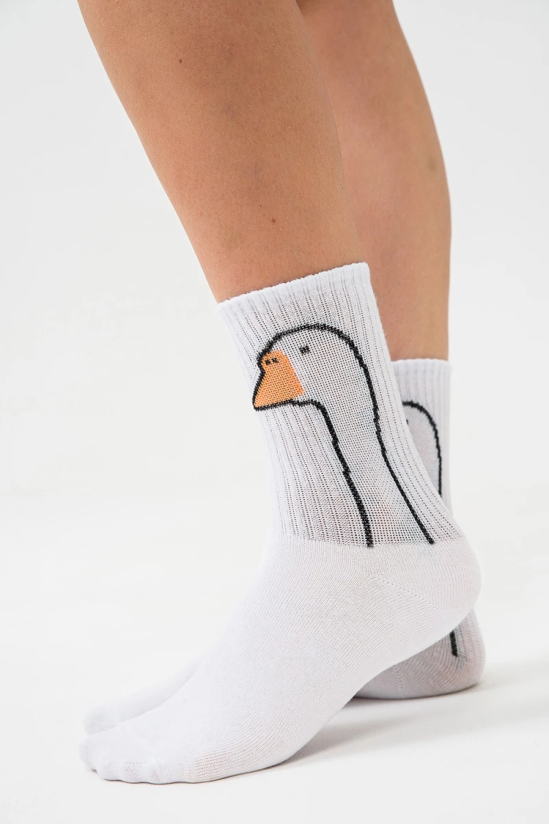 Носки стандарт ГусьОк (набор 2 пары) (белый)