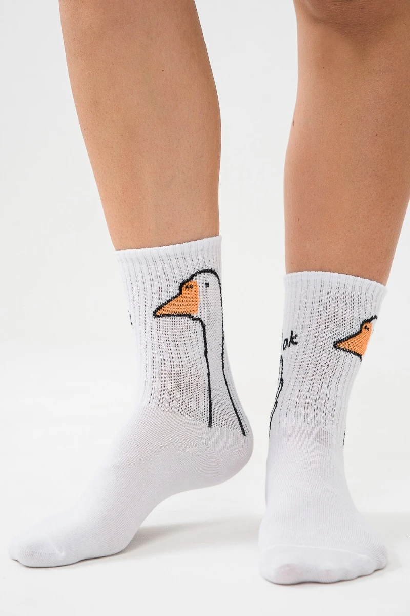 Носки стандарт ГусьОк (набор 2 пары) (белый)