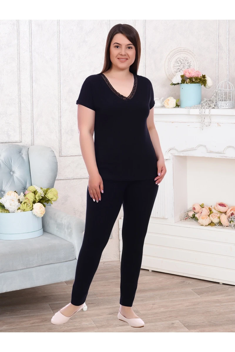 Футболка Милена (черный)