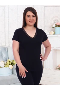 Футболка Милена (черный)