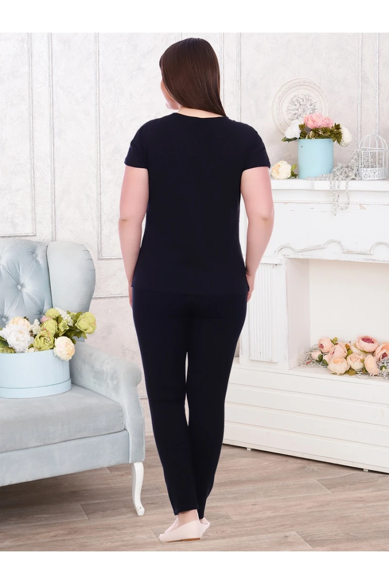 Футболка Милена (черный)