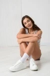 Носки высокие Молодежные (набор 10 пар) (белый)