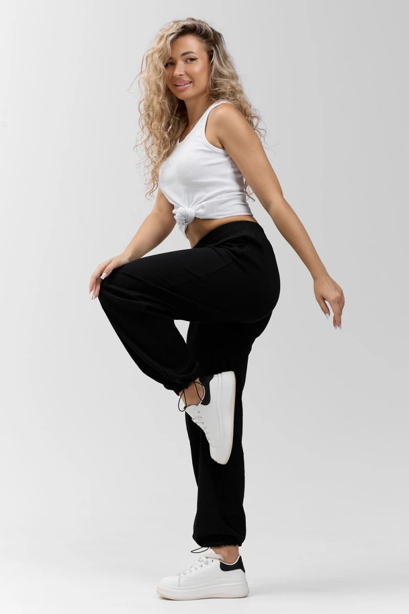Брюки 37025 (черный)