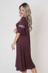 Сорочка ДЖИНА (брусника)