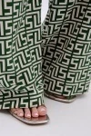 Брюки Италика (зеленый, беж)