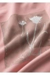 Футболка Нарядная Silver Bloom арт. 3092 (розовый)