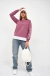 Толстовка Дабл (лиловый)