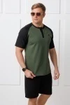 Костюм с шортами 90002 (зеленый)