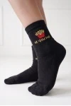 Детские носки стандарт Реплика (набор 3 пары) (черный, желтый, белый)