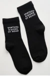 Детские носки стандарт Учитель в шоке (набор 3 пары) (черный)
