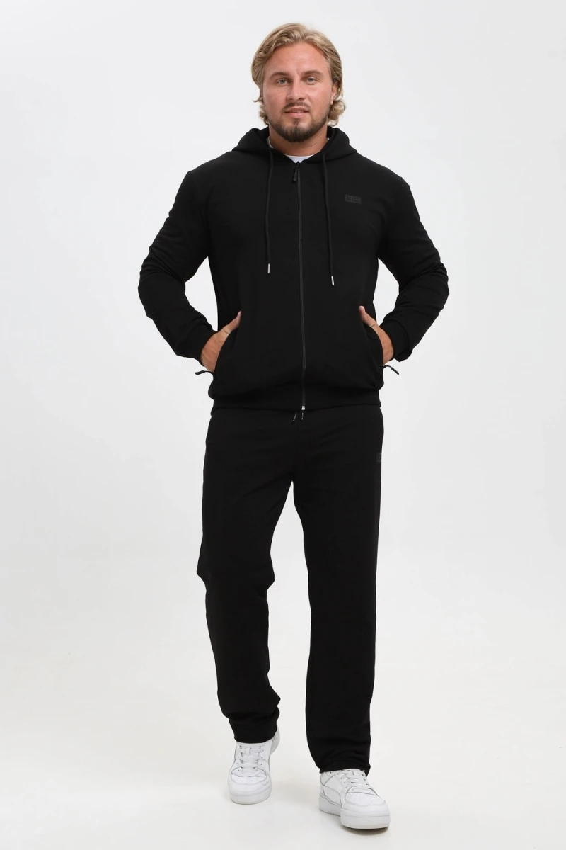 Костюм с брюками 25 (черный)
