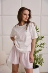 Пижама с шортами TALISE с шортами, полоса розовая (розовый)