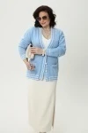 Кардиган 84508 (голубой)