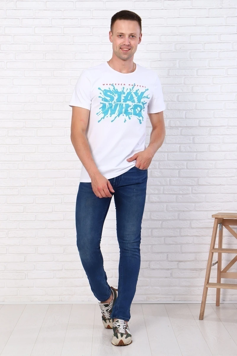 Футболка Вайлд (белый)