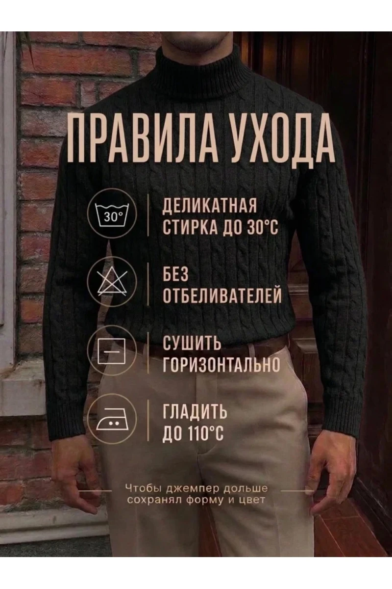 Водолазка 14641 (черный)