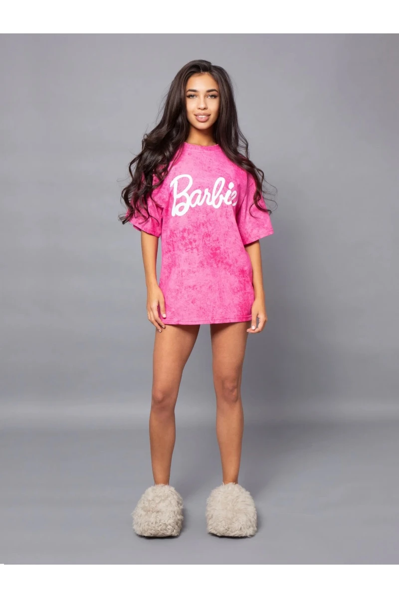 (bmr) Варенка-розовая оверсайз Barbie