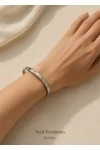 Браслет Стальной Картье Love + Подарок (серебро)