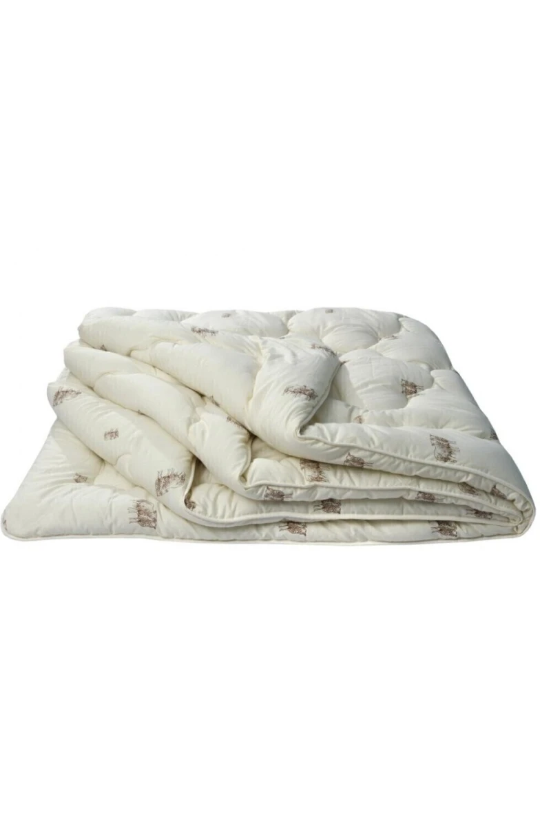 (П) Одеяло Овечья шерсть "Оригинал" ИвШвейСтандарт всесезонное (300г/м2)