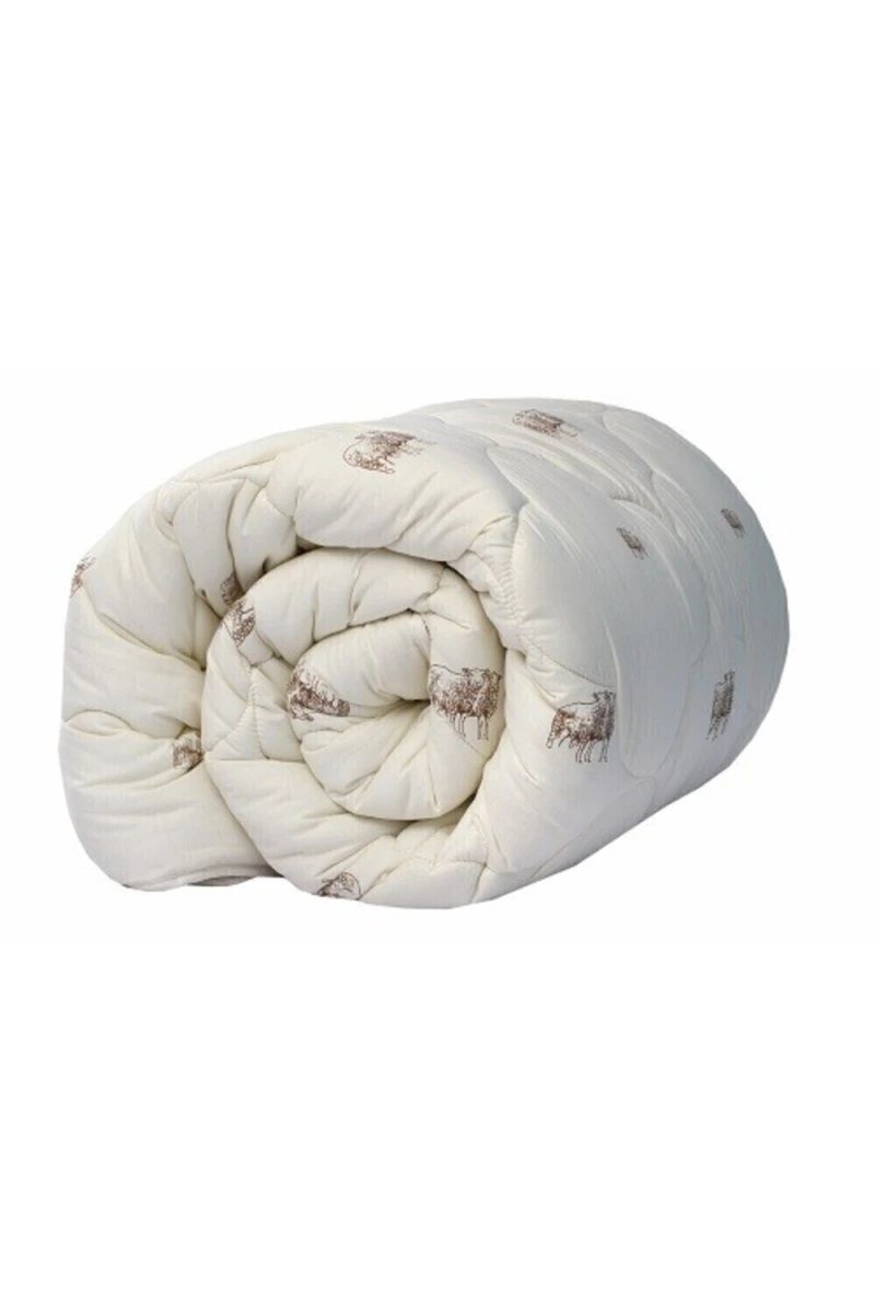 (П) Одеяло Овечья шерсть "Оригинал" ИвШвейСтандарт всесезонное (300г/м2)