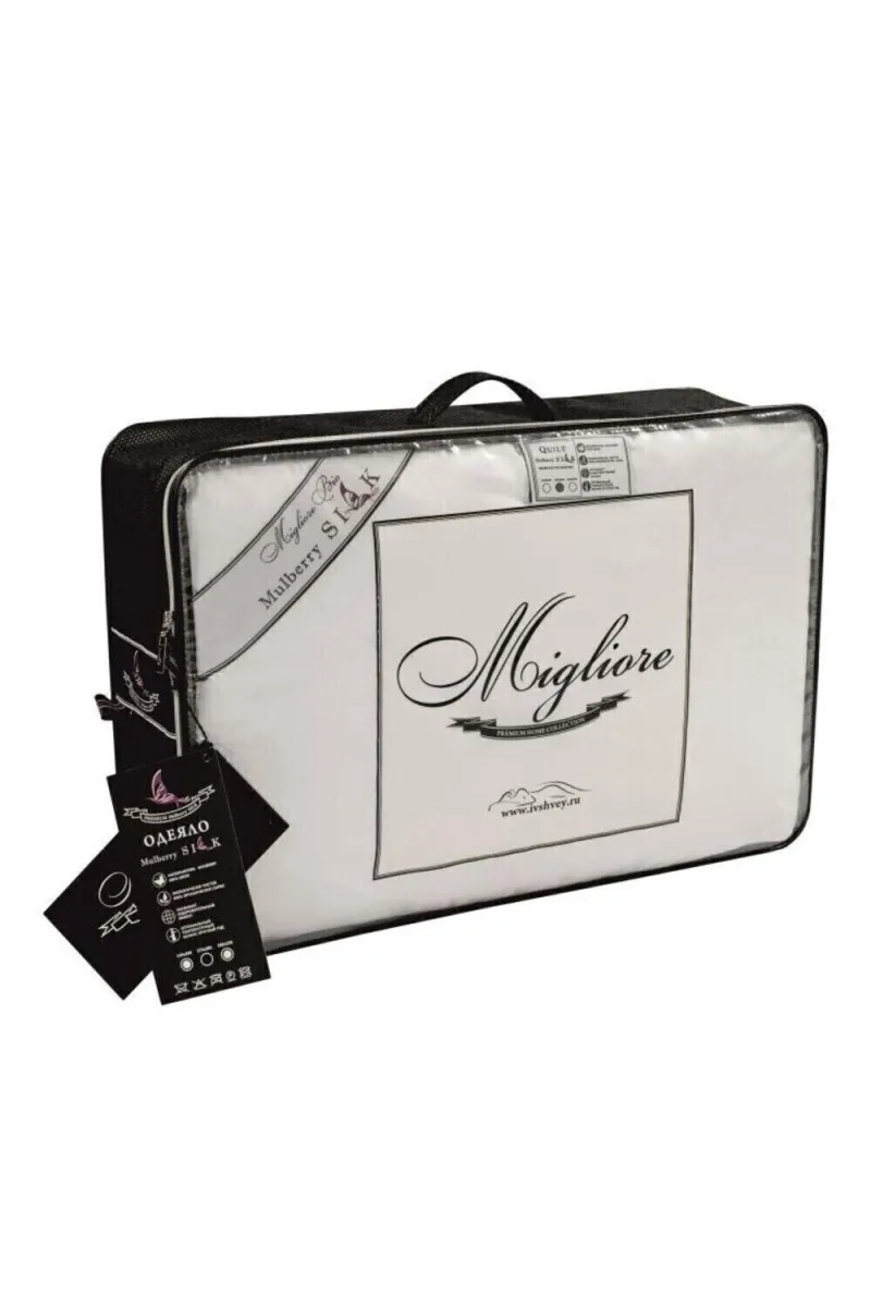 (П) Одеяло премиум "Migliore" Mulberry Silk ОМС ИвШвейСтандарт всесезонное (300г/м2)