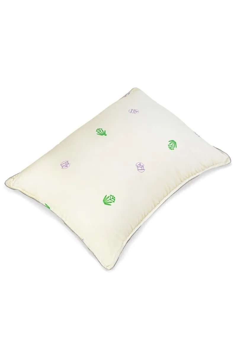 (П) Подушка Луговые травы "Комфорт" ПЛТ ИвШвейСтандарт 70х70 (85г/м2)