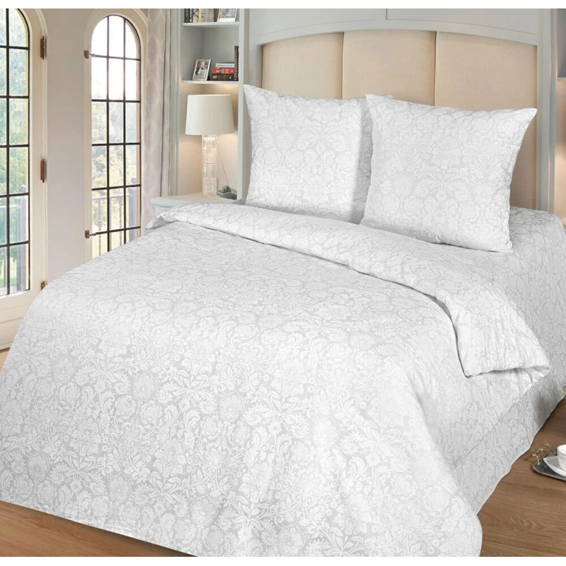 КПБ "МИЛАН" поплин "Бриллиант" белый р. Евро арт. 10720/1