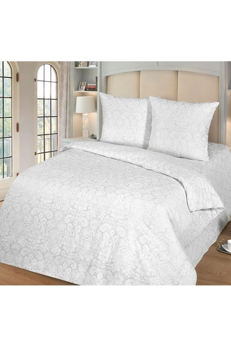 Пододеяльник "МИЛАН" поплин "Бриллиант" белый арт. 10720/1